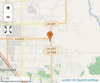 Area schools map